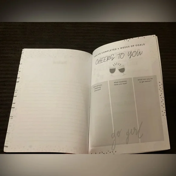 Goal Journal, ‘Girl Meets Goal’ — 12 Week Journal To Conquer Goals Like A Boss! - Picture 9 of 13